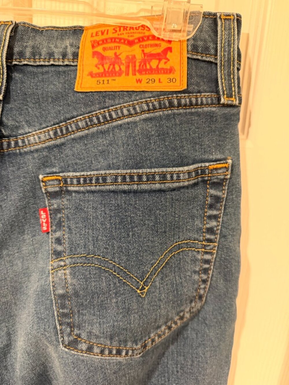 Levi's 511™ Slim-Fit Jeans, Waist Size 29, Cutoff Frayed Hem